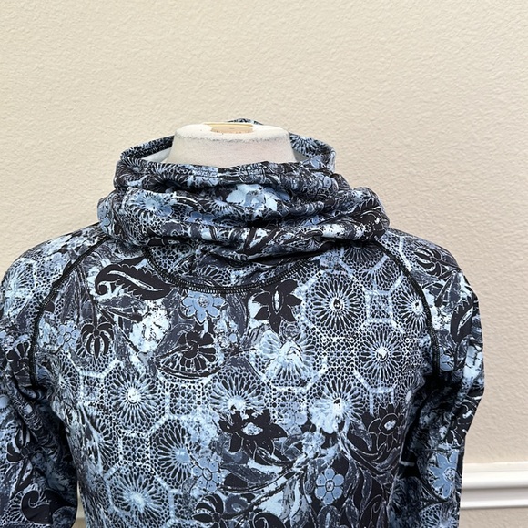 Polarmax 3.0 SUPER MIDWEIGHT HOODIE BASELAYER - Blk floral - Picture 3 of 12